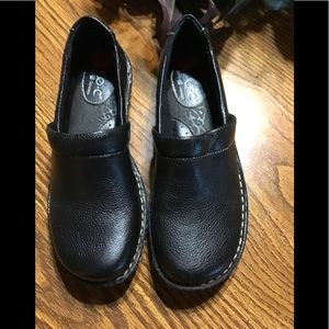 Woman’s born concept black slip on shoes